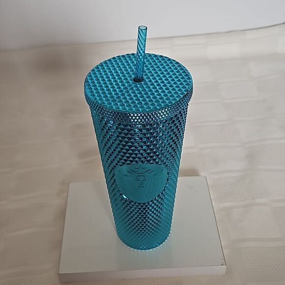 Starbucks Studded Cold Cup Venti Tumbler 24oz/ 710ml Blue - Picture 13 of 16